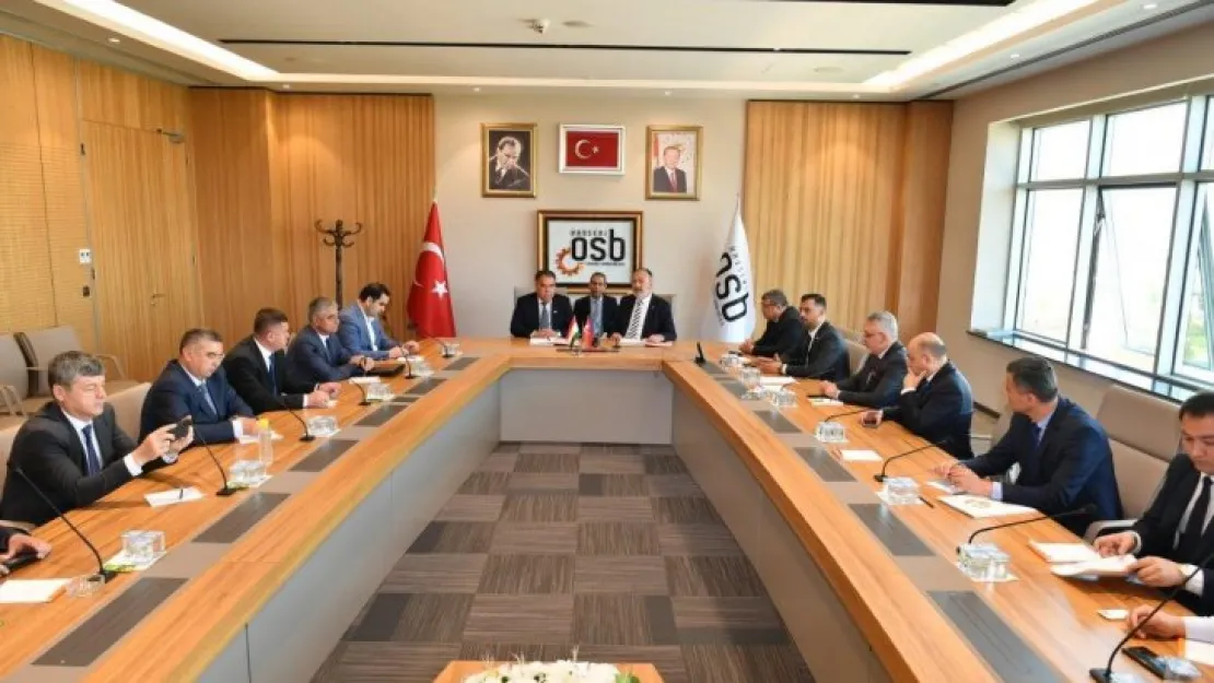 Kayseri OSB'de Tacikistan ile iyi niyet metni