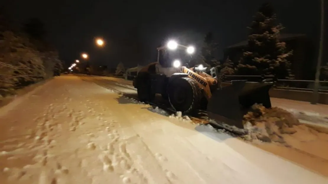 Kayseri OSB'de yollar açık