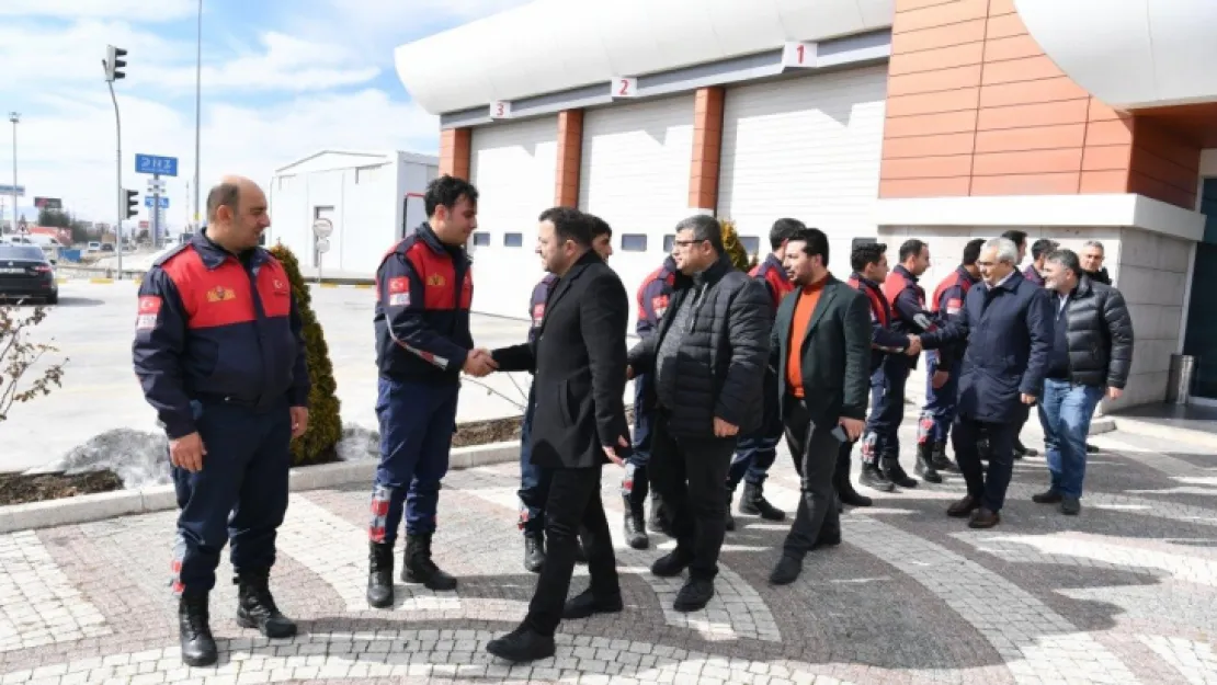 Kayseri OSB Yönetimi, İtfaiye Ekiplerine Teşekkür Etti