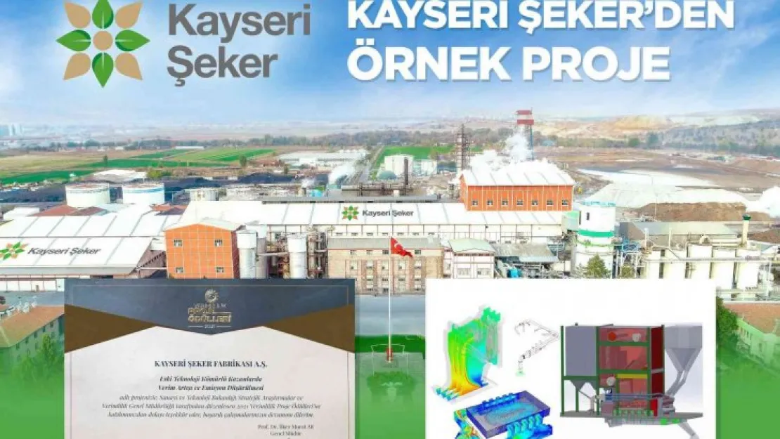 Kayseri Şeker'den örnek proje