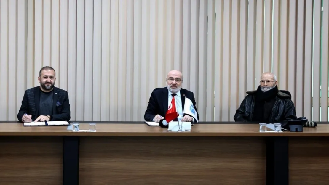Kayseri Üniversitesi ile Osman Ulubaş Köşk Anadolu Lisesi arasında iki ayri protokol imzalandi