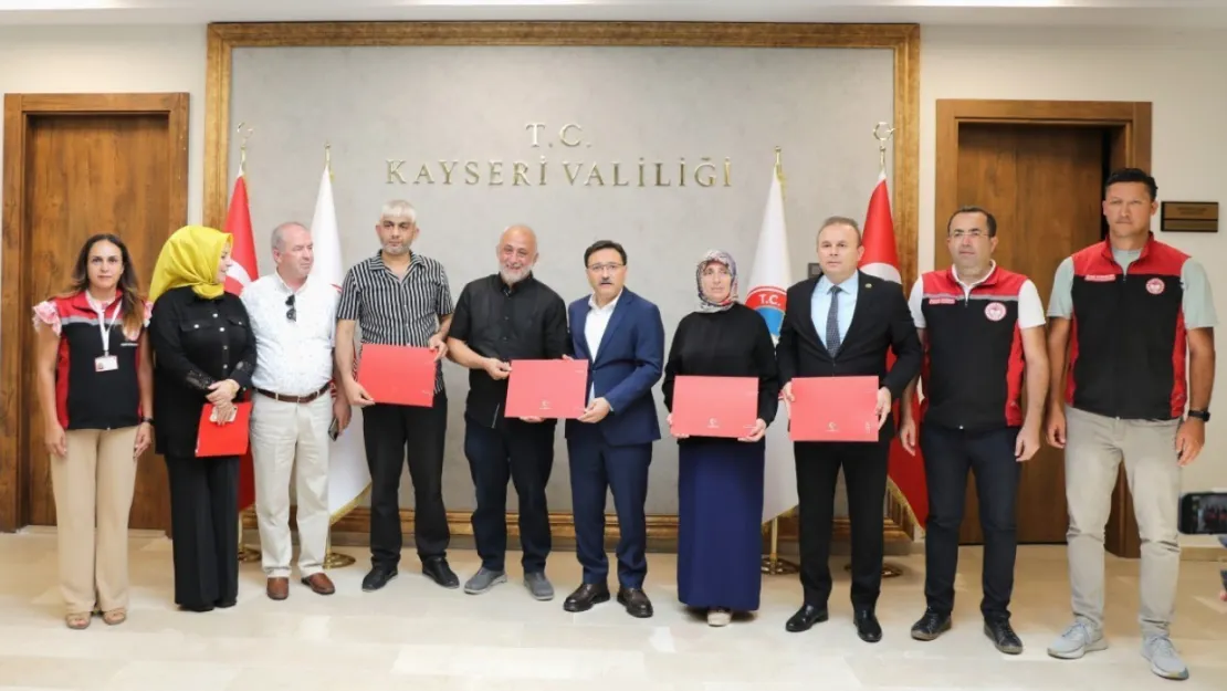 Kayseri Valiliği'nde Aspir Yağı Protokolü imzalandı