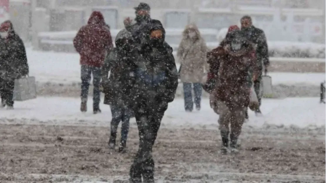 Kayseri'ye fırtına ve kar uyarısı