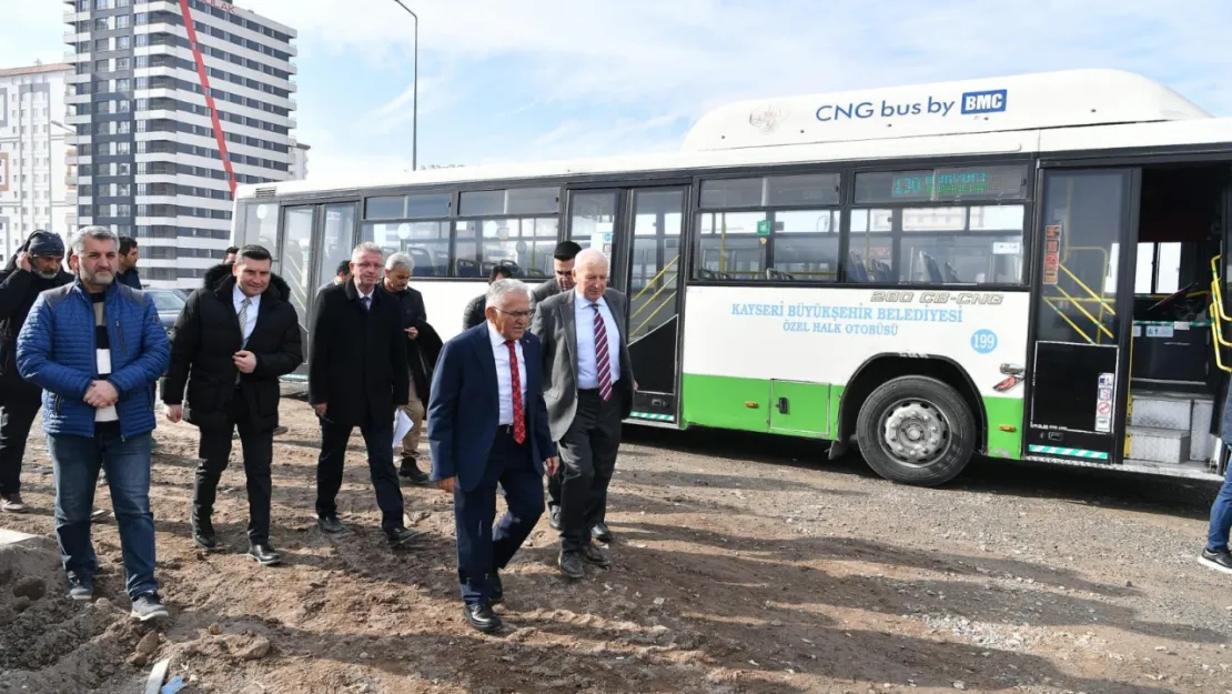 Kayseri'ye yeni otobüs parklanma alanları geliyor