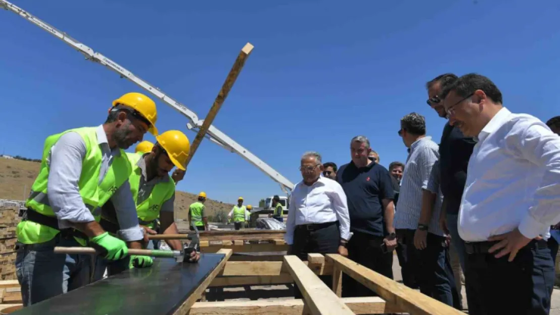 Kayseri Yeşilay Uyuşturucuyla Mücadele Rehabilitasyon Merkezi'nin Temelini atıyor