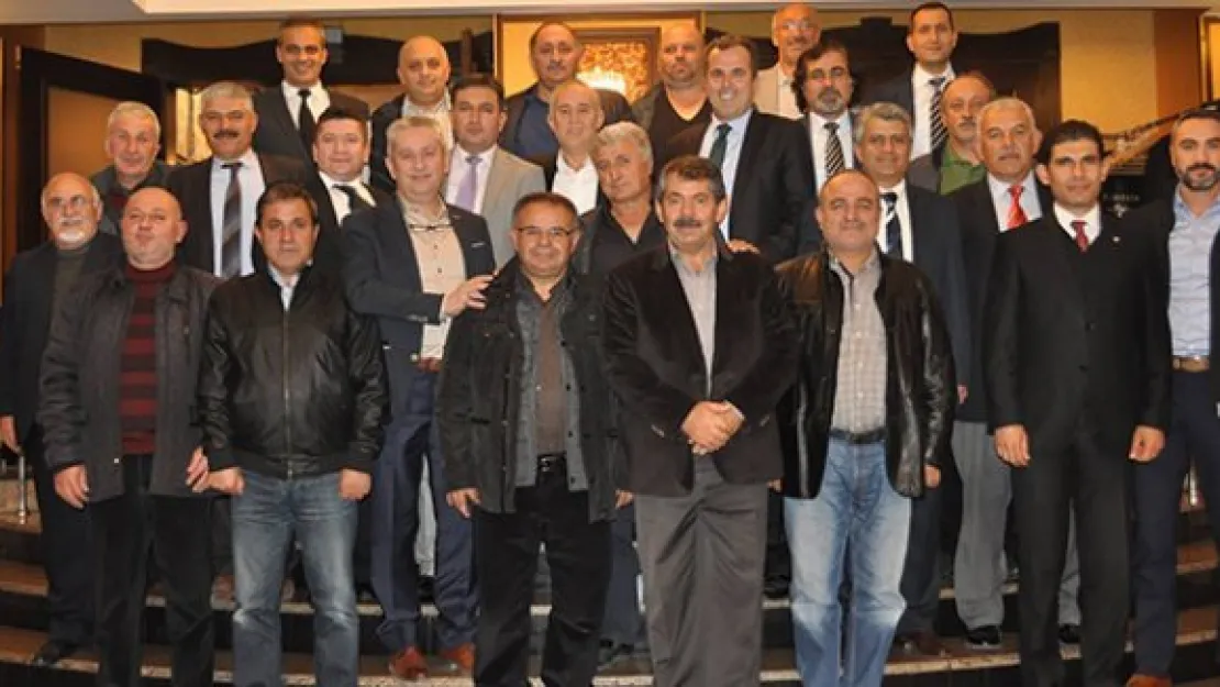 Kayseri amatör camiası yemekte bir araya geldi
