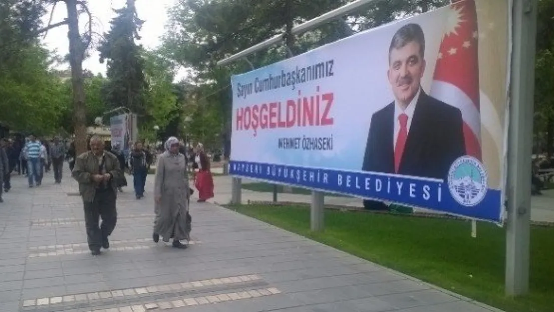 Kayseri Cumhurbaşkanı Gül'ü Bekliyor 