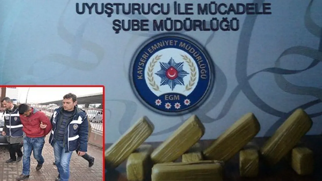 Kayseri'de uyuşturucu operasyonunda 4 gözaltı
