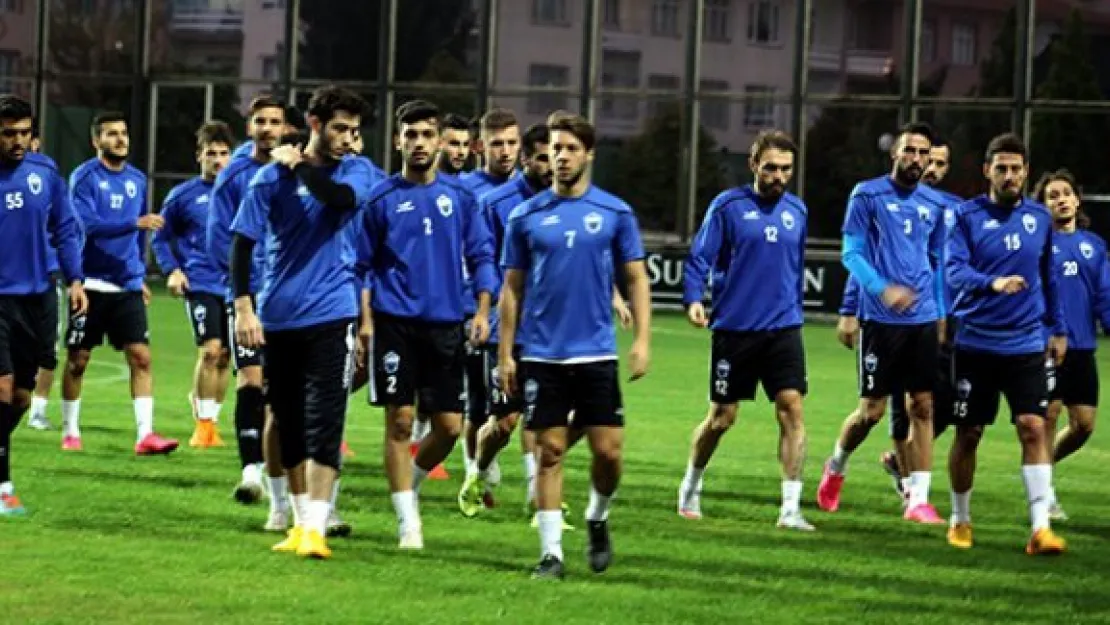 Kayseri Erciyesspor Göztepe maçının hazırlıklarına başladı