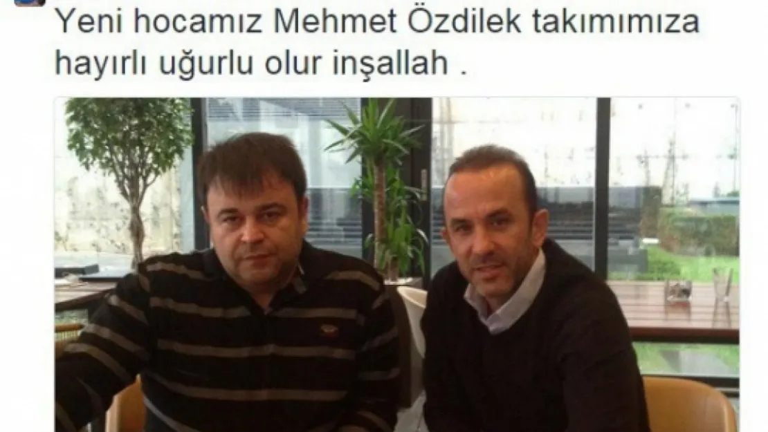 Kayseri Erciyesspor'un Yeni Hocası Mehmet Özdilek
