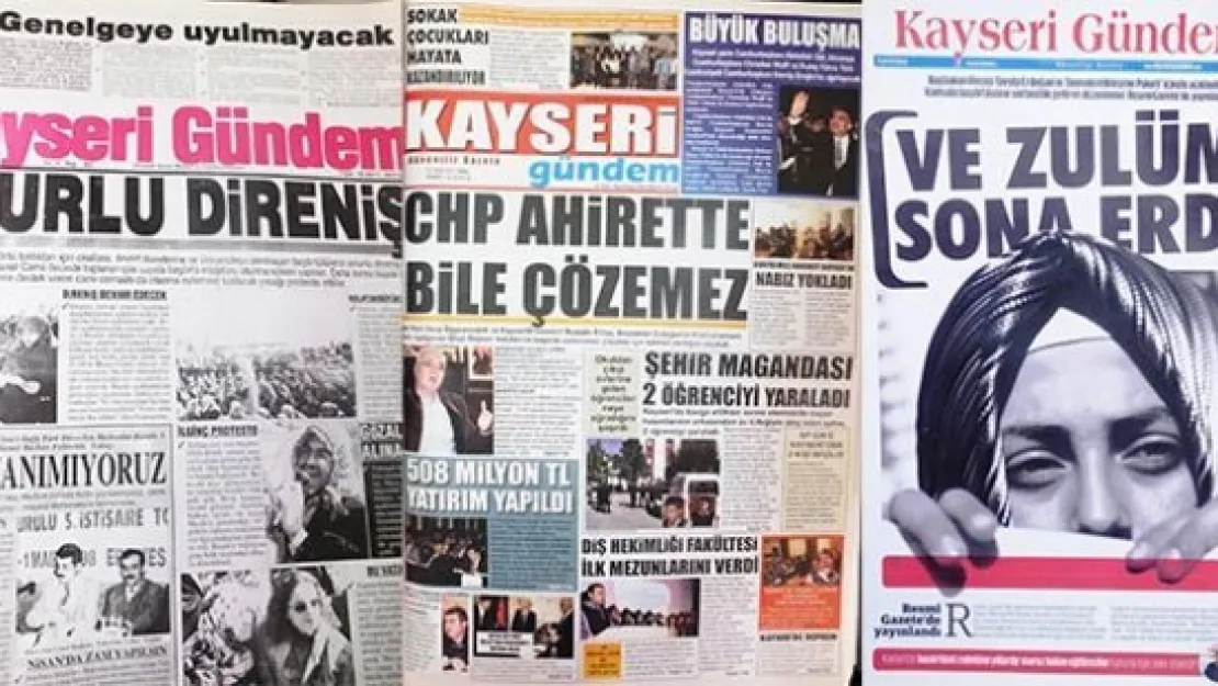 Kayseri Gündem 20 yaşında