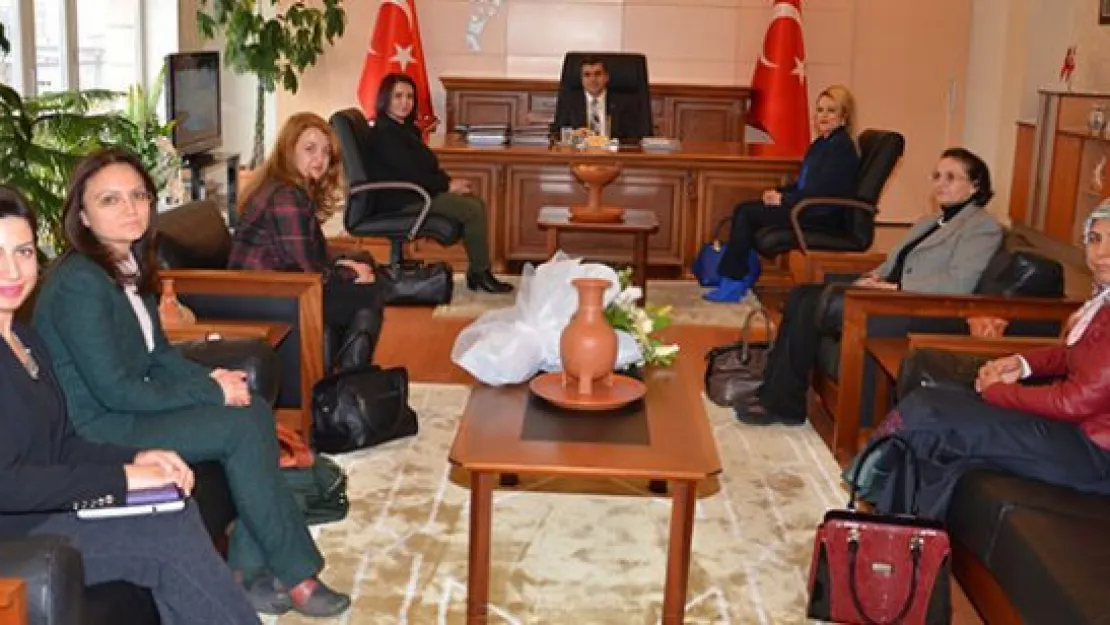 Kayseri Kent Konseyi Kadın Meclisi'nden Vali Düzgün'e ziyaret