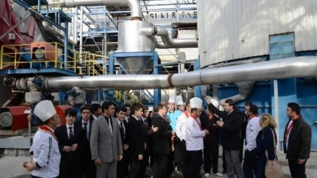 Kayseri Profesyonel Aşçıları Ve Turizm  Otelcilik Lisesi Öğrencileri Kayseri Şeker'de 