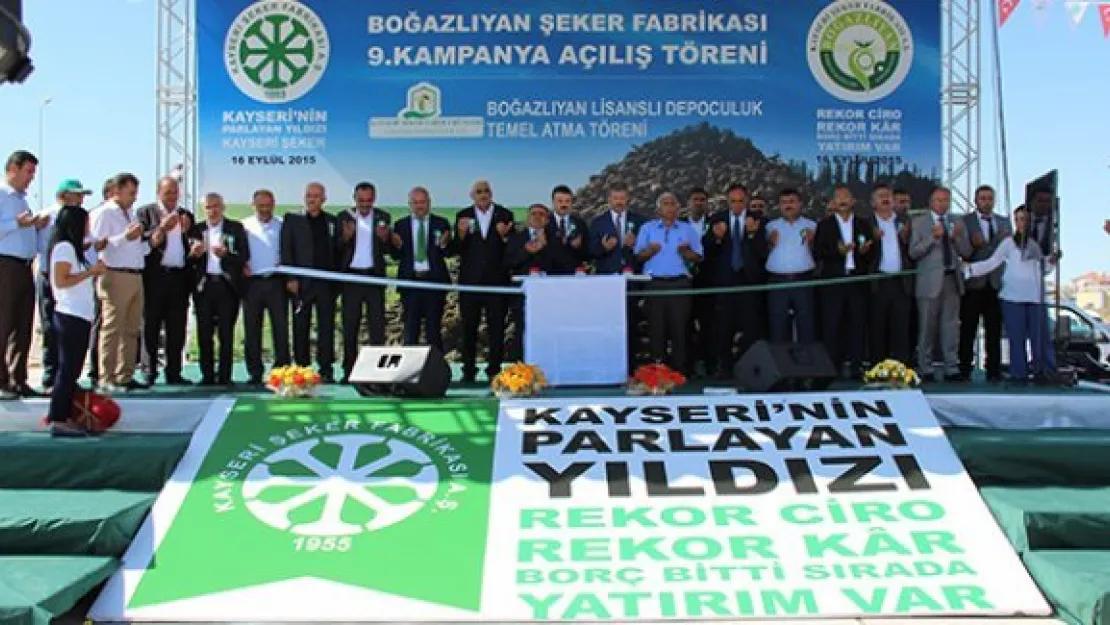 Kayseri Şeker'den Boğazlıyan'a 25 milyonluk yatırım