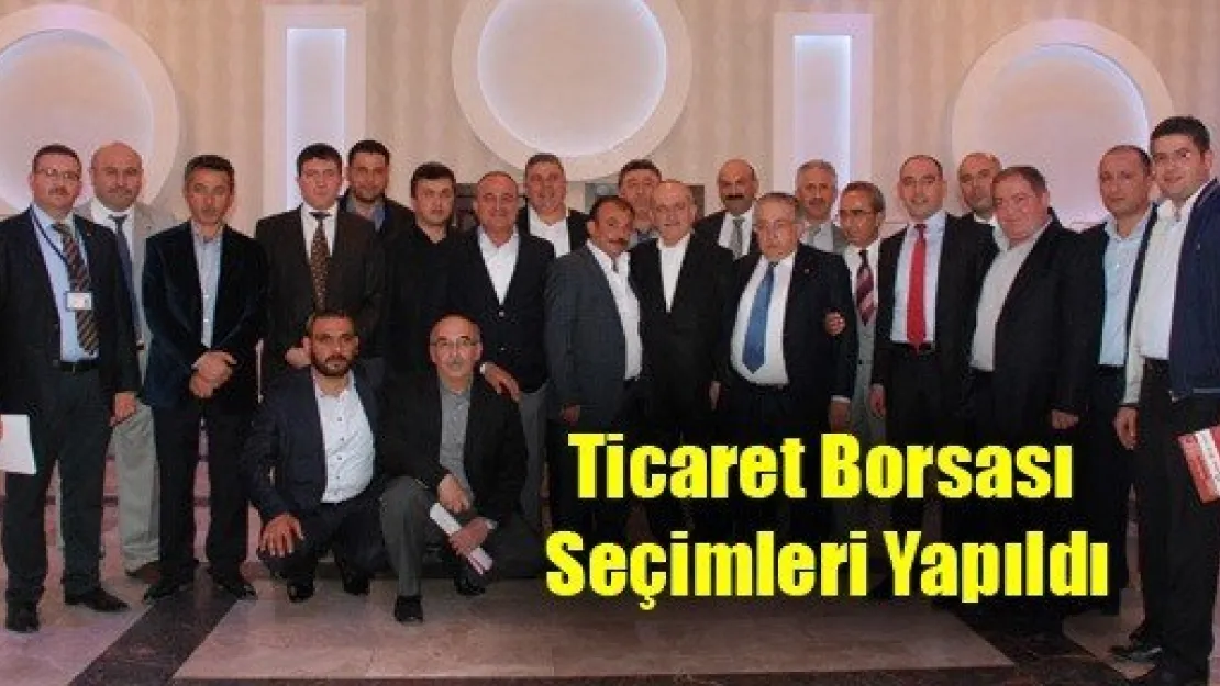 Kayseri Ticaret Borsası Seçimleri Yapıldı