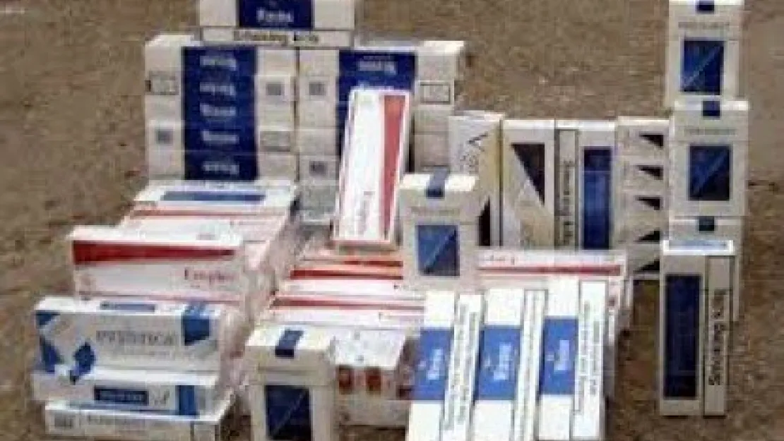 Kayseri'de Bin 350 Paket Kaçak Sigara Ele Geçirildi 