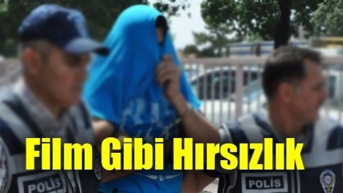 Kayseri'de Film Gibi Hırsızlık