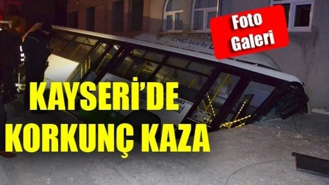 Kayseri'de Korkunç Kaza