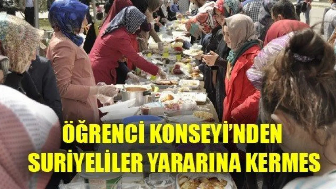 Kayseri'de Suriyeliler Yararına Kermes