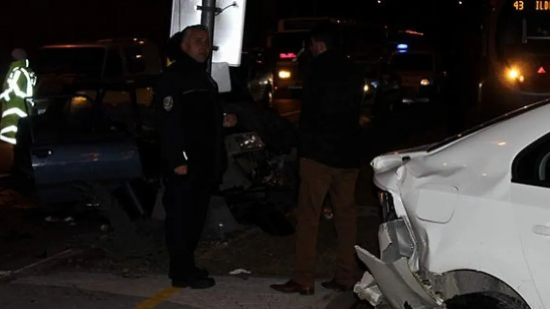 Kayseri'de trafik kazası: 2 yaralı