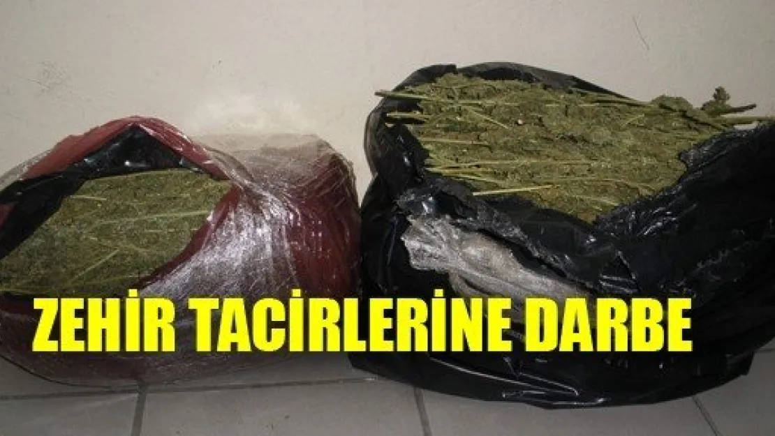 Kayseri'de Zehir Tacirlerine Darbe