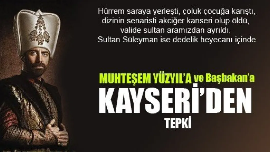 Kayseri'den Muhteşem Tepki