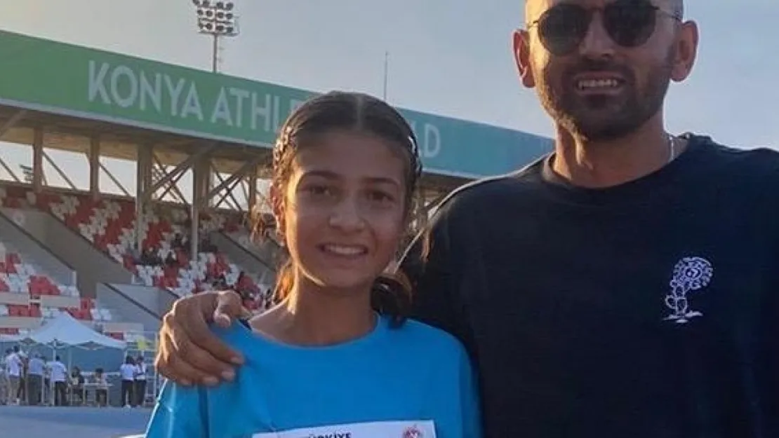 Kayserili atlet Nursena, Türkiye Şampiyonu oldu