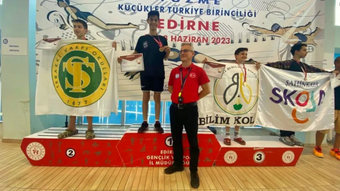 Kayserili sporcudan şampiyonada 3 Türkiye derecesi