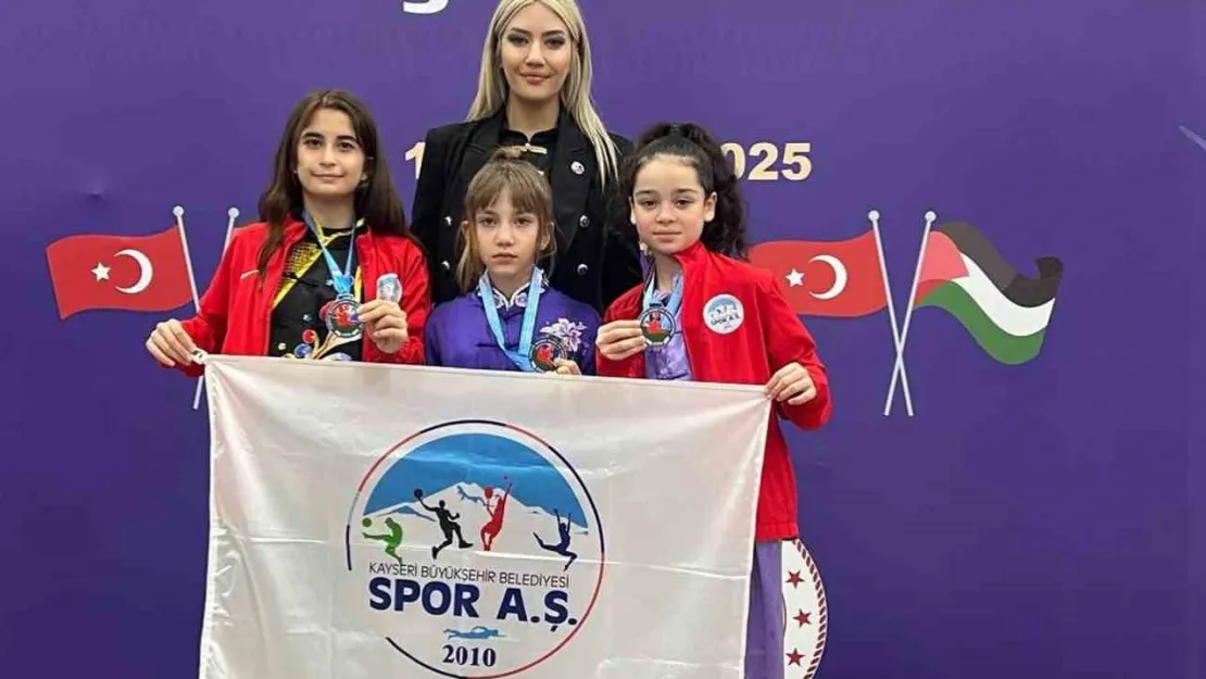 Kayserili sporculardan Yalova'da 4 madalya