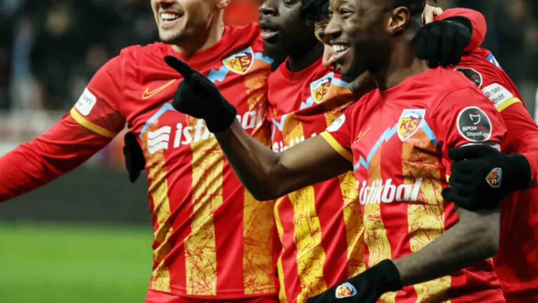 Kayserispor 10. kez kazandı