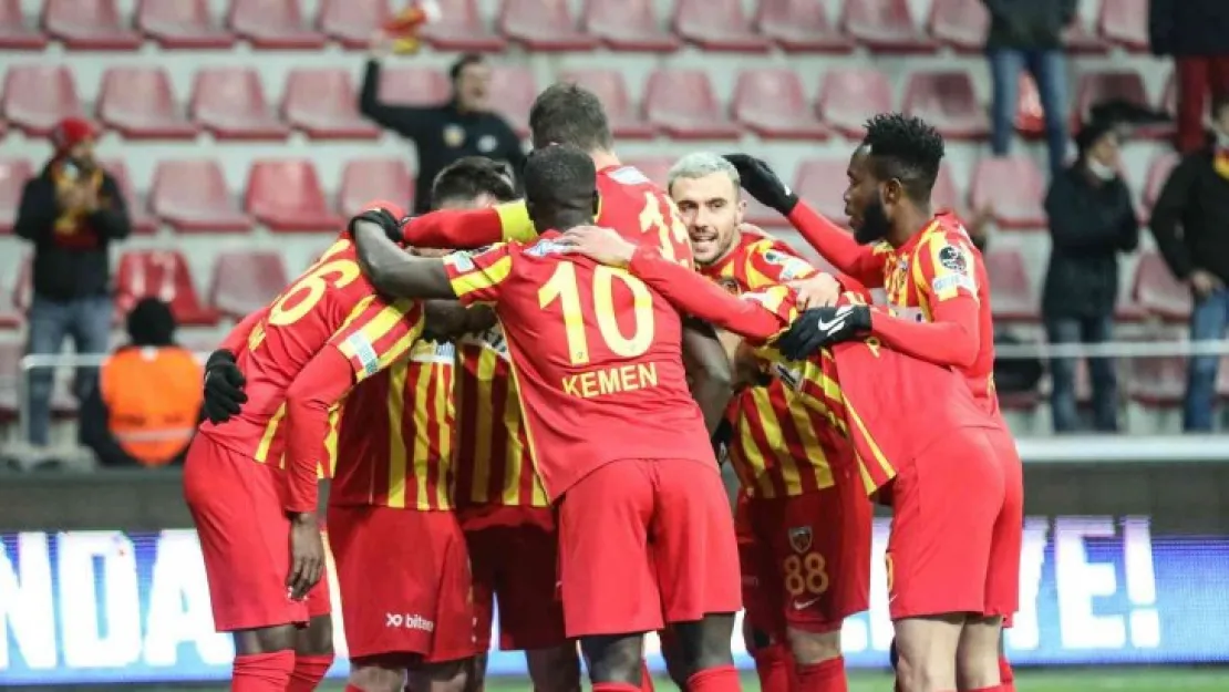 Kayserispor 3 maç sonra kazandı