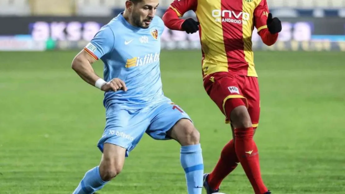 Kayserispor 3 maçtır kazanamıyor