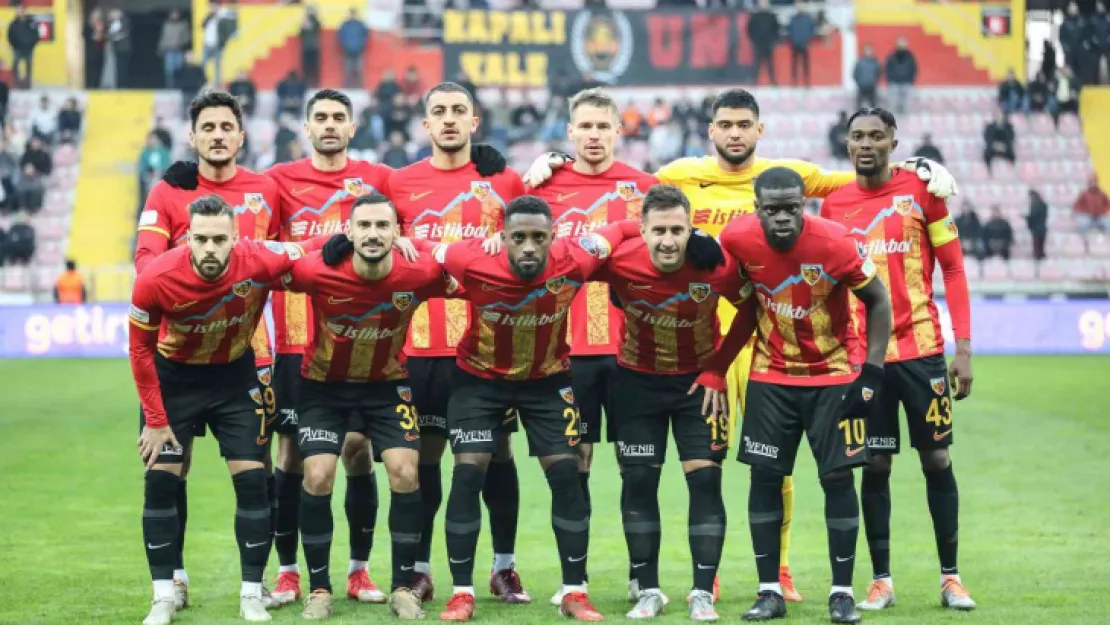 Kayserispor 3 maçtır kazanamıyor