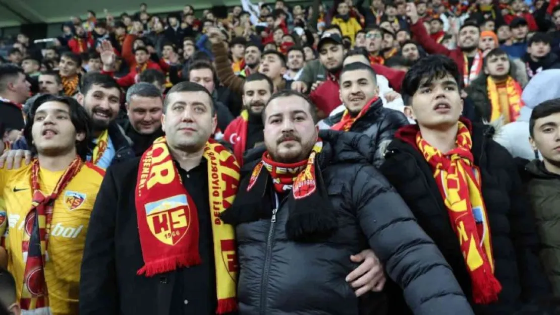 Kayserispor 30 bin kişiye oynadı