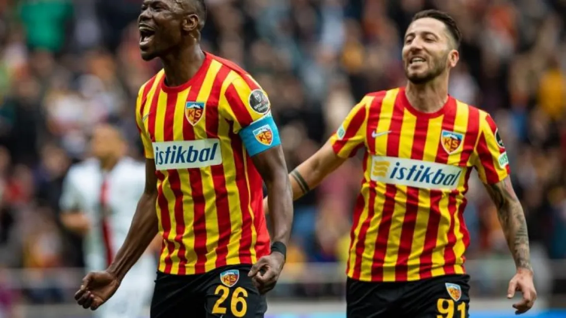 Kayserispor 38 maçta 54 gol attı