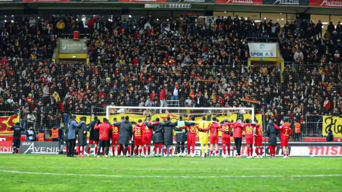 Kayserispor 4 maç sonra kazandı