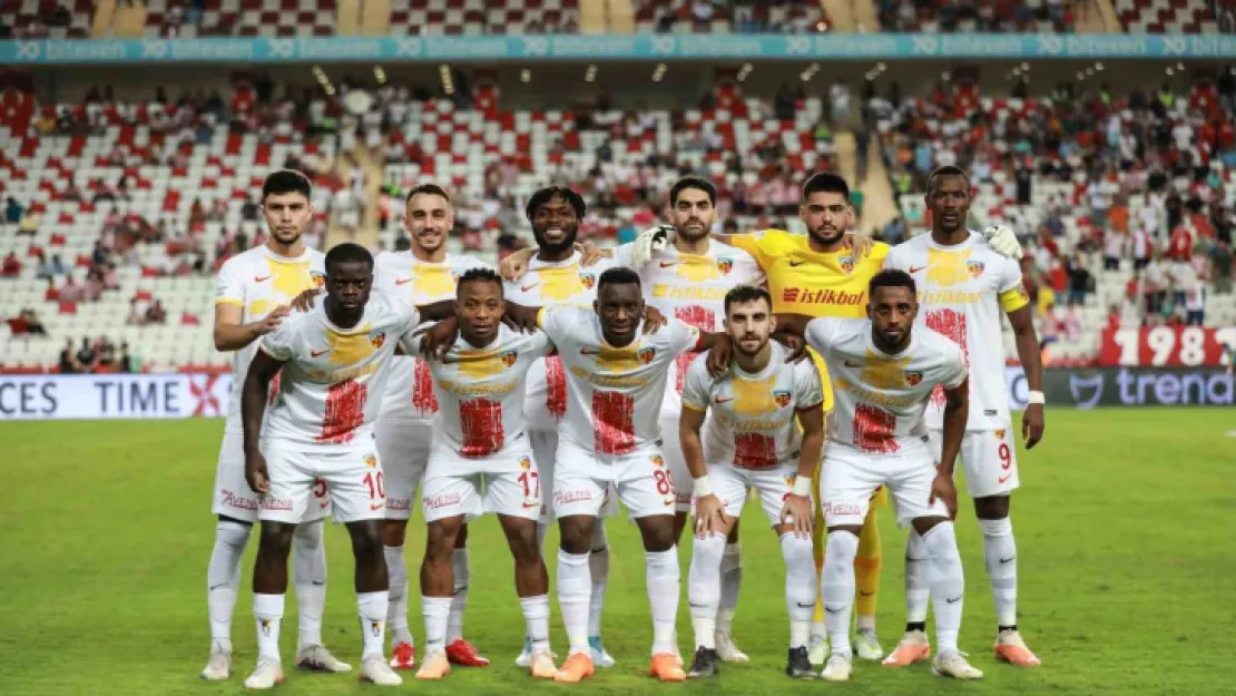 Kayserispor 4 maçta 6 puan topladı