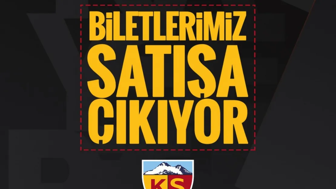 Kayserispor – Başakşehir maç biletleri satışa çıktı