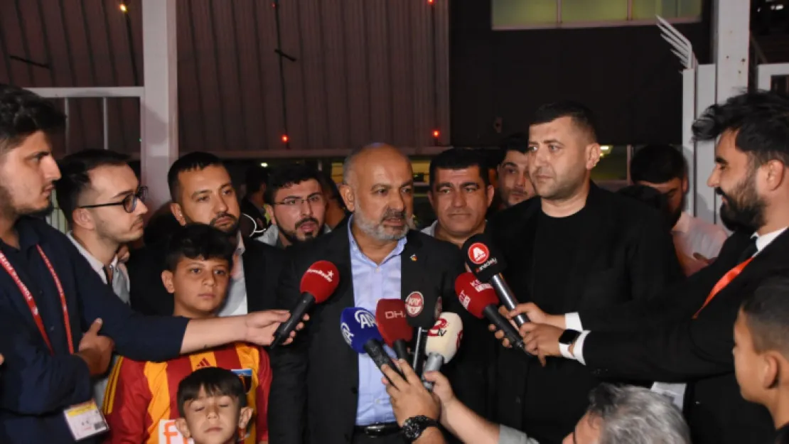 Kayserispor Başkanı Ali Çamlı: 'Galibiyeti tüm şehrimize armağan ediyorum'