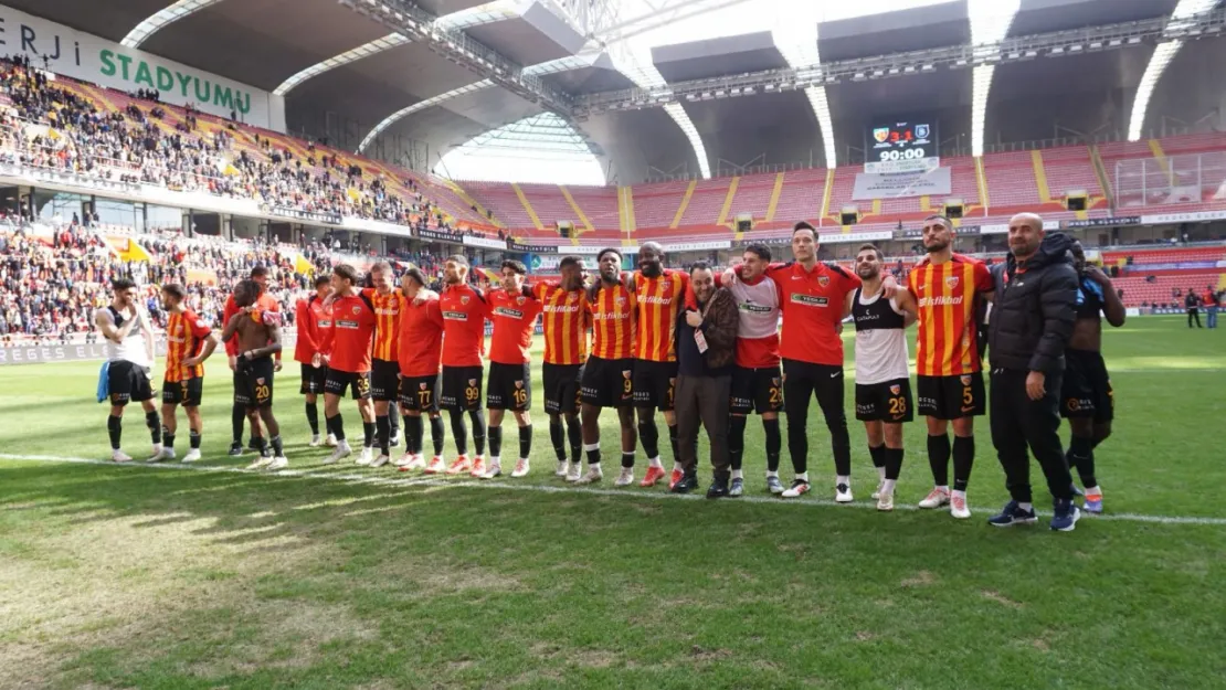 Kayserispor bir maç sonra tekrar galip geldi