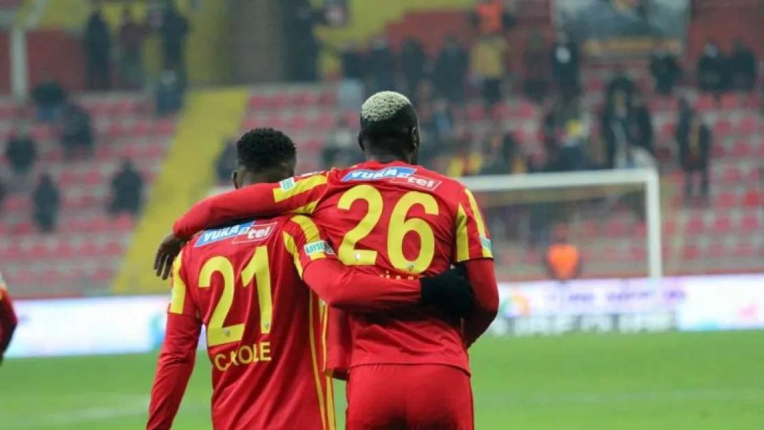 Kayserispor'da 10 farklı ülkeden futbolcu oynadı