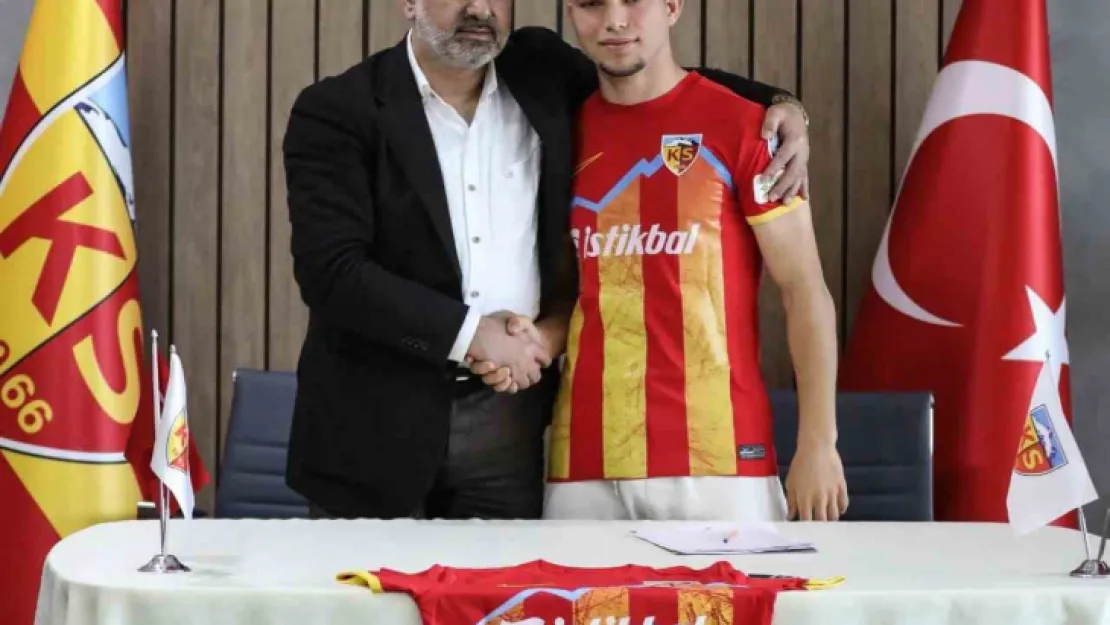 Kayserispor'da 3 yıllık imza