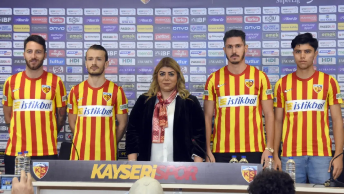 Kayserispor'da devre arası transferler imza attı