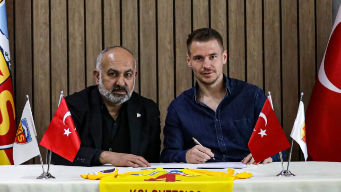 Kayserispor'da Dimitrios Kolovetsios'un sözleşmesi 2 sene uzatıldı