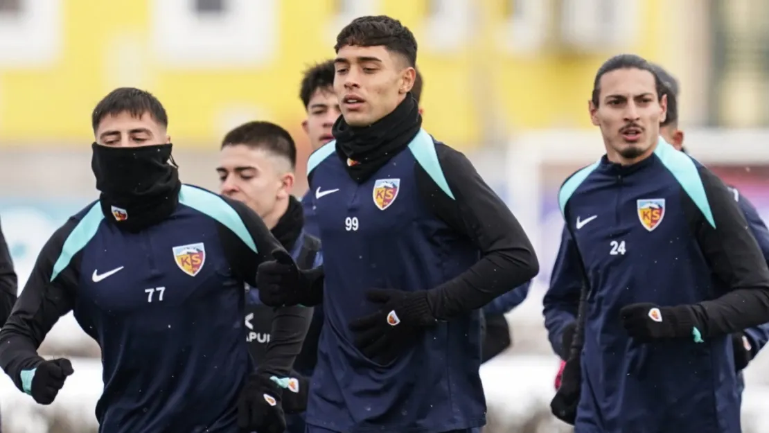 Kayserispor'da Konyaspor mesaisi devam ediyor