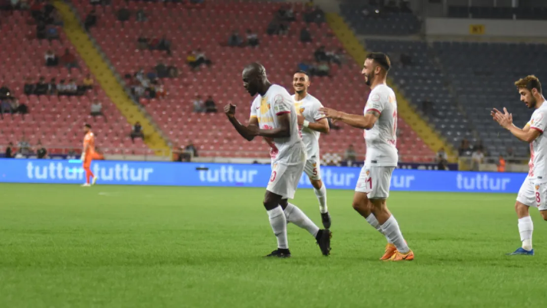 Kayserispor'dan deplasmanda 2 gollü galibiyet