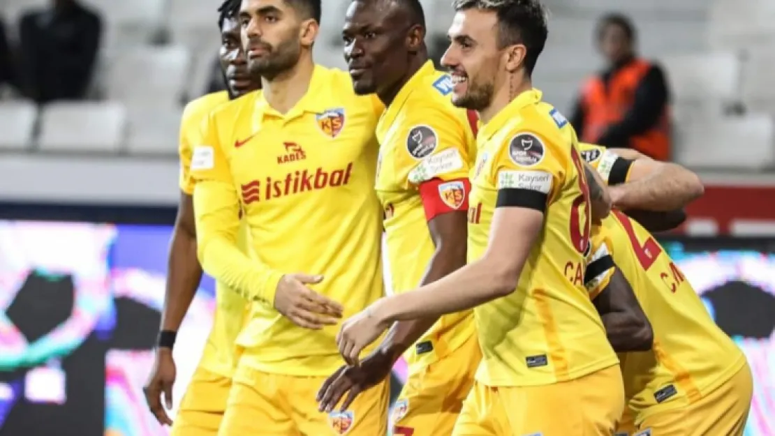 Kayserispor deplasmanda Giresunspor'u  2-1 mağlup etti