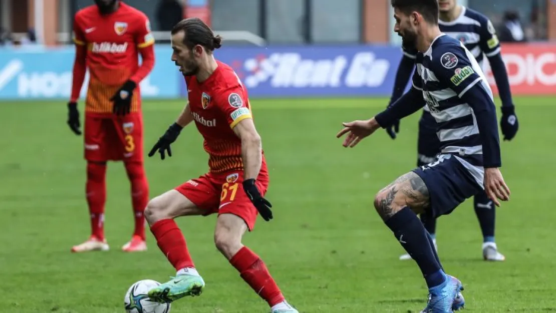 Kayserispor deplasmandan mağlup ayrıldı