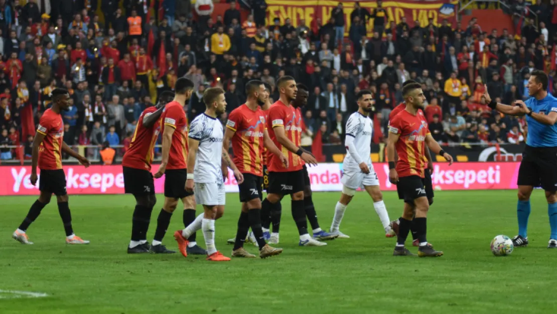 Kayserispor evinde ilk kez berabere kaldı