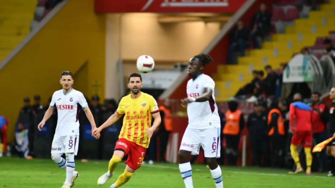 Kayserispor galibiyet için Trabzon'a gitti